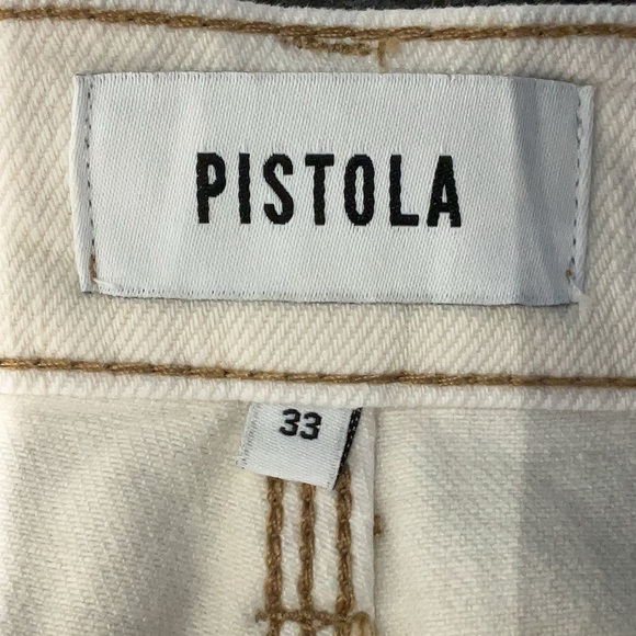 Pistola at Anthro Cassie Super High Rise Straight crop/ankle cotton-rayon blend - Picture 4 of 6